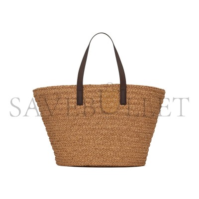 YSL PANIER MEDIUM BAG IN RAFFIA 693242GQTHJ7062 (30*27*20cm)