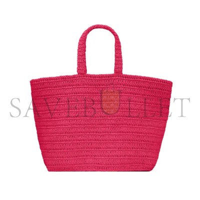 YSL RIVE GAUCHE TOTE IN RAFFIA 688864GAAA15693 (38*35*14.5cm)