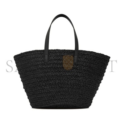 YSL PANIER MEDIUM BAG IN RAFFIA 693242GQTHE1000 (30*27*20cm)