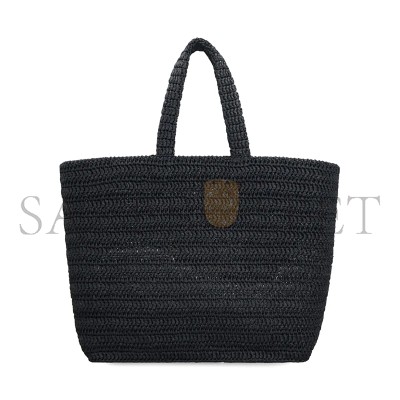 YSL RIVE GAUCHE TOTE IN RAFFIA 688864GAAA11031 (38*35*14.5cm)
