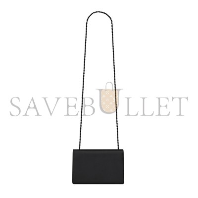 YSL KATE SMALL IN GRAIN DE POUDRE EMBOSSED LEATHER 469390BOW0U1000 (20*12.5*5cm)