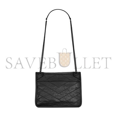 YSL NIKI BABY IN VINTAGE LEATHER 6331850EN081000 (21*16*7.5cm)
