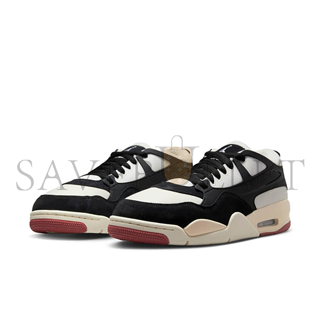 NIKE AIR JORDAN 4 RM BLACK LIGHT BONE RM FQ7939-100