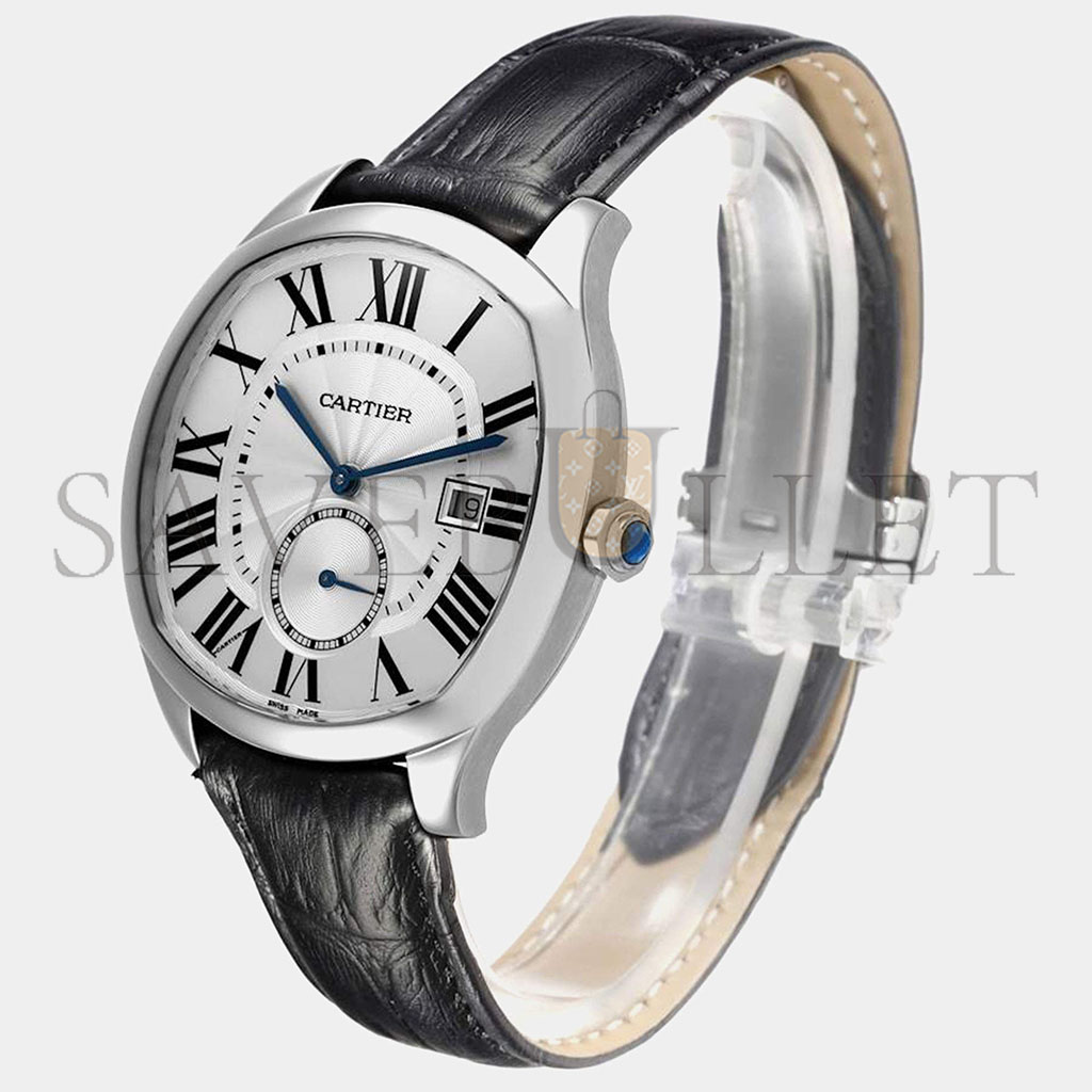 CARTIER DRIVE SILVER DIAL STEEL MENS WATCH WSNM0004