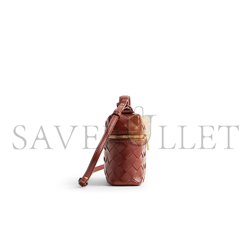 BOTTEGA VENETA BANG BANG INTRECCIATO LEATHER VANITY CASE 789109V3IV12504 (22*12.5*5cm)