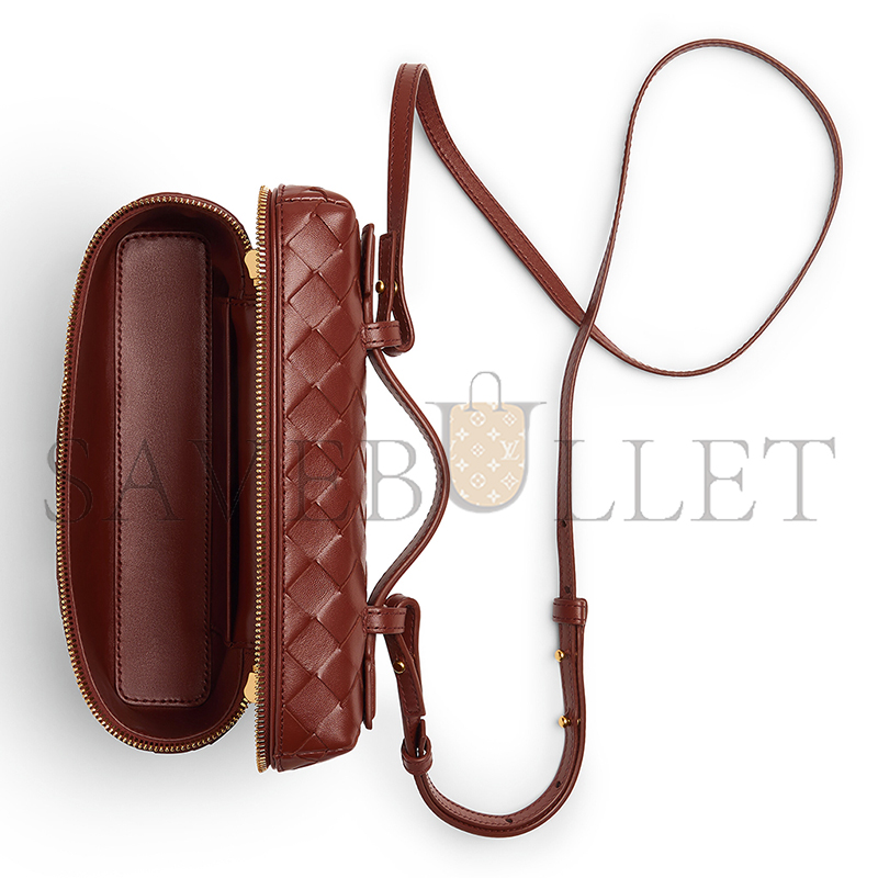BOTTEGA VENETA BANG BANG INTRECCIATO LEATHER VANITY CASE 789109V3IV12504 (22*12.5*5cm)