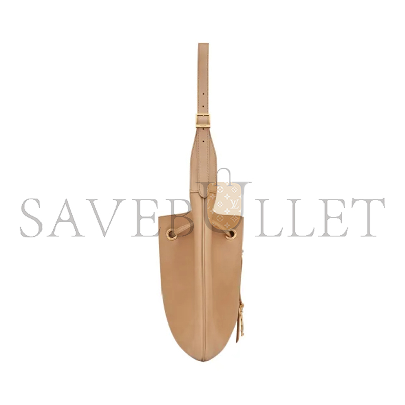 YSL PARIS VII MEDIUM HOBO BAG IN LEATHER 697918AAAMD7744 (38*30*2cm)