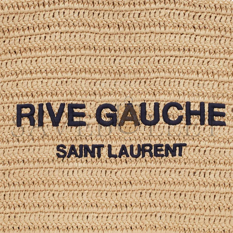 YSL RIVE GAUCHE TOTE IN RAFFIA 688864GAAA12086 (38*35*14.5cm)