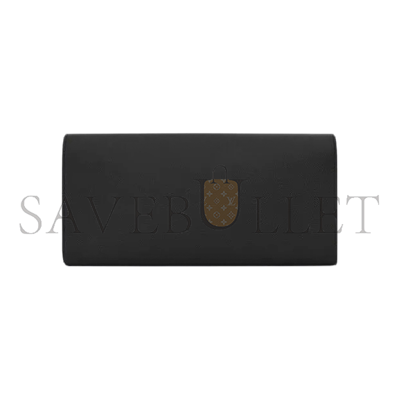 YSL KATE CLUTCH IN GRAIN DE POUDRE EMBOSSED LEATHER 326079BOW0J1000 (27*12.5*5cm)