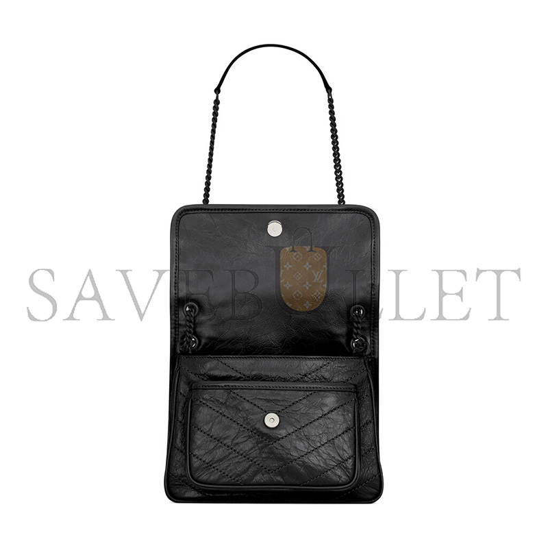 YSL NIKI BABY IN VINTAGE LEATHER 6331850EN081000 (21*16*7.5cm) YSL NIKI BABY IN VINTAGE LEATHER 6331850EN081000 (21*16*7.5cm)