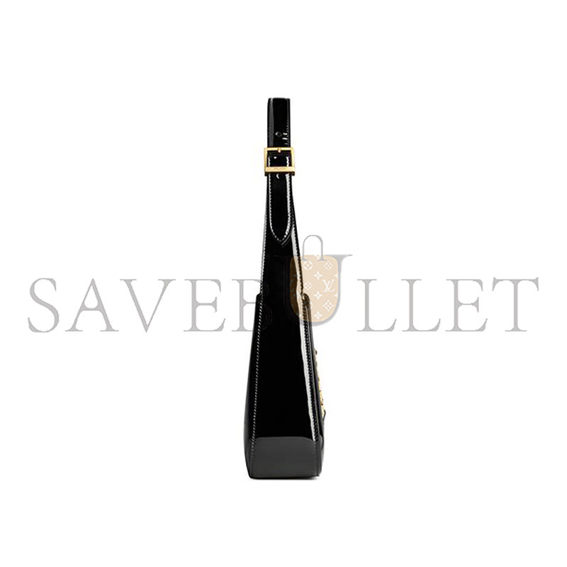 YSL LE 5 À 7 IN PATENT LEATHER 6572280UF0W1000 (23*16*6.5cm)