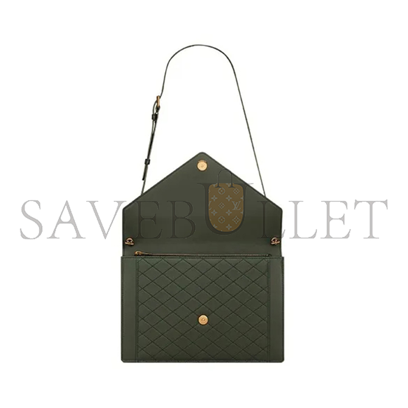 YSL GABY SATCHEL IN QUILTED LAMBSKIN 6955031EL073045 (26*18*5cm)