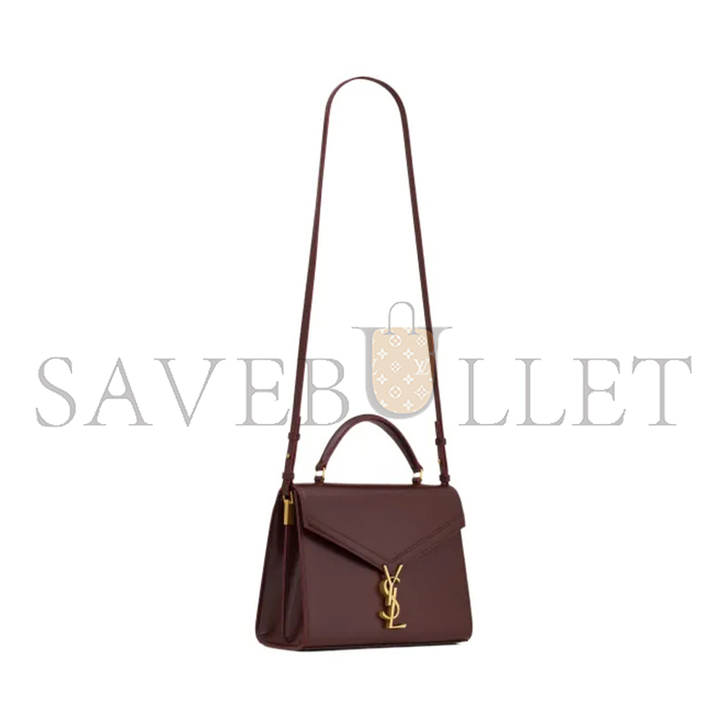 YSL CASSANDRA MEDIUM TOP HANDLE BAG IN BOX SAINT LAURENT 6239310SX0W2045 (24.5*20*11.5cm)