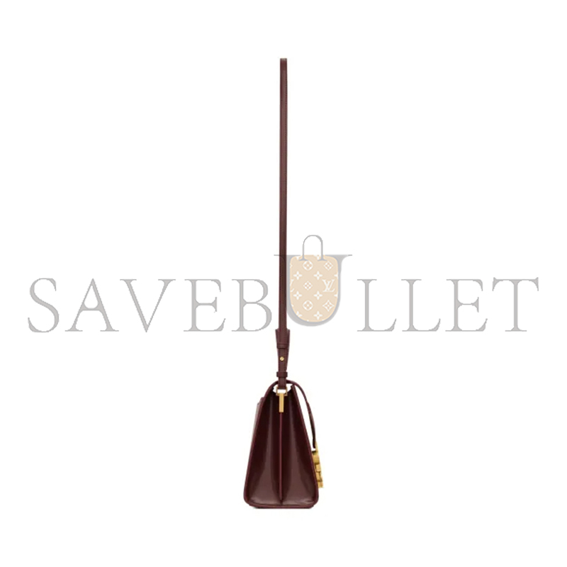 YSL CASSANDRA MEDIUM TOP HANDLE BAG IN BOX SAINT LAURENT 6239310SX0W2045 (24.5*20*11.5cm)