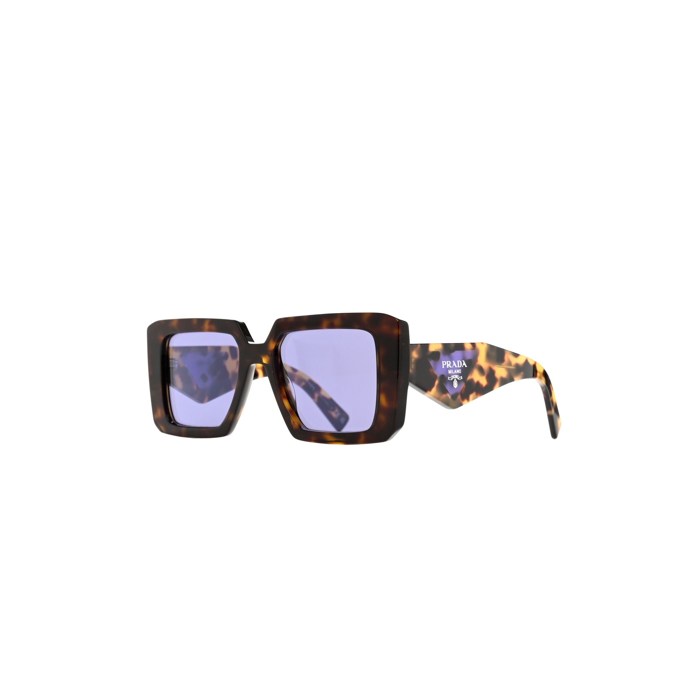 PRADA ACETATE SYMBOLE SUNGLASSES SPR 23Y TORTOISE